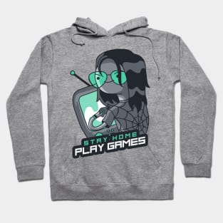 Stay home play games Hoodie